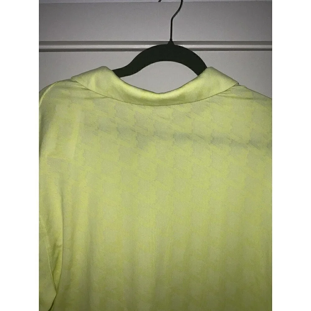 Nike Dri-FIT Vapor‎ Golf Polo Shirt Light Lemon Twist DA2974-736 Men's Size M